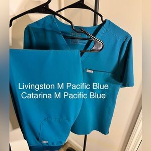 Figs set, Pacific Blue